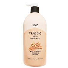 해피바스 정말 순한 바디워시 900g 베이비파우더향 1(개), 본상품, 1