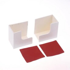 탈부착 벽걸이형 저울 보관 랙 흔적 접착식 브래킷 공간 절약형 플라스틱 홀더 욕실 체중계용, 1개, 2. White