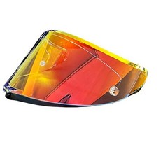 AGV Pista Corsa Gprr 바이저 낮과 밤 사용 가능 (오로라 실버), Aurora Red