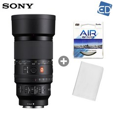 소니정품 FE 100mm F2.8 Macro GM OSS / SEL100M28GM / 망원단렌즈 + 켄코필터 + 포켓융 /ED, 소니 SEL100M28GM 블랙