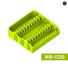 MEBAO 明邦 路亞釣箱 存儲組件, 1個, MB-X210【收納VIB】