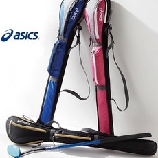 아식스 GGG869 그라운드골프가방, 핑크/실버