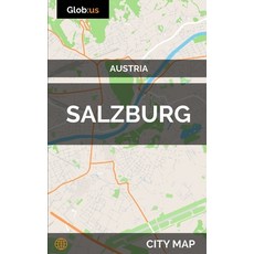 (영문도서)Salzburg Austria - City Map Paperback, English, 9781973526742, Independently Published