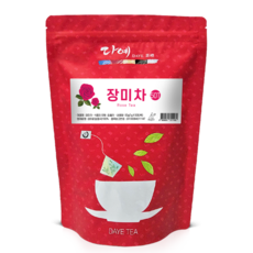 [본사직영] 다예 맛있는 장미차 생분해 삼각티백, 1g, 50개입, 1개