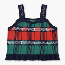 매장정품 베네통 BENETTON BENETTONKIDS 크리스마스 체크 뷔스티에_QAKP11561NY QAKP11561NY 607335