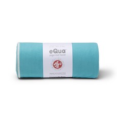 Manduka eQua 瑜珈鋪巾 親膚吸汗止滑 標準尺寸67X182cm 超細纖維運動鋪巾 濕止滑, Marina, 1個