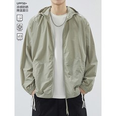 戶外冰絲輕薄款防曬衣男士2025夏季UPF50 防紫外綫透氣防曬服外套