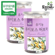 토종마을 [토종마을]프리미엄 유기농 루이보스 허브차 30티백 (싱싱캔) X 2개, 30개입