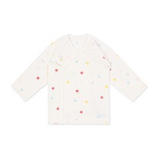 오가닉맘 출산선물 얇은 면 푸디 배냇저고리 + 발달이 바지 SET (MHSNBE04)