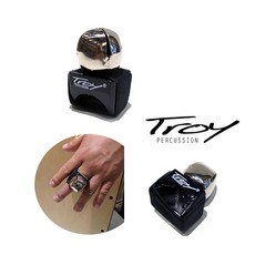 Troy 트로이 핑거 벨 / 카혼 우쿨렐레 벨 / 리듬 효과악기, 1개