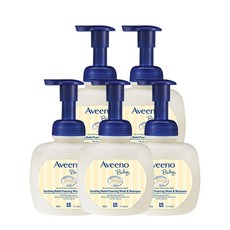 Aveeno 艾惟諾 嬰兒舒緩滋養多合1沐浴洗髮露, 400ml, 5瓶