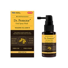 무알콜 구강청결제 프로폴리스 구취제거제 구강 스프레이 닥터프로텍터, 20ml, 1개