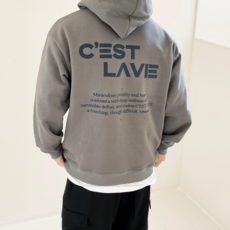 Better Than Now Barrel Dannow 男士拉絨 Ravier 刻字寬鬆連帽衫