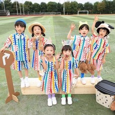兒童啦啦隊演出服 小學生運動會班服幼兒園合唱服表演服裝
