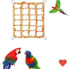 애견장난감 앵무새 놀이터 그물 사다리 조류 애완, 색상랜덤