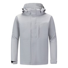 男款長版運動三合一沖鋒衣夾克