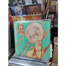 Evangelion Finally 新世紀福音戰士 限量 綠紫 黑膠唱片LP, 如圖, 詳見包裝