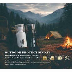 戶外雙防護系統 防蚊抗菌, 1個, 防護掛包組單組