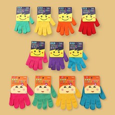 극세사 아기 키즈 주니어 초등 학생 텃밭 원예 장갑 체험 학습 유치원 어린이집 야외 활동 작업 어린이, 종류_5-7세용-옐로우