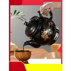 사무실용 미니 약탕기 가정용 다기능 전기 중탕기, 24. 3L 블랙크리스탈 자동알림