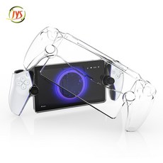 JYS PlayStation PS Portal PS5 PSP 串流 掌機 主機 保護殼 透明水晶殼, 1個, 全新透明殼