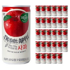 웅진 자연은 사과 180ml x 30캔, 상세설명 참조