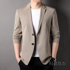티류으스 남성 여름 블레이져 자켓 정장 자켓 가벼운 자켓 비즈니스 자켓 시원한 자켓 대형 사이즈 자켓