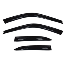 IAC Toyota Tercel / Soluna 1994-1999 專用晴雨窗 四片組 台灣製造 遮陽防雨, 透光黑