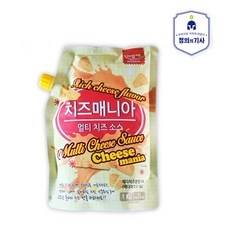 [푸드코리아] 미담채 치즈매니아/멀티치즈소스/나쵸소스/치즈피자소스, 1kg, 1개