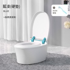 具喜 兒童模擬馬桶 粉色, 藍色硬墊款刷