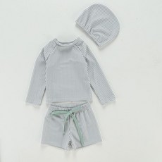 兒童泳衣 男童 分體 防曬 長袖 游泳褲