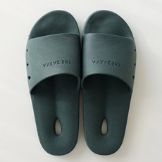 더자카 모던 호텔식 기능성 욕실화 1세트 * 한국제작 * 유해물질안전승인통과 * 안전한슬리퍼, 딥그린
