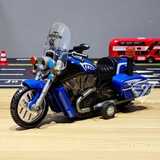 MY66 聲光重機摩托車玩具 警車模型 兒童仿真機車 塑膠玩具車, 1個, 袋裝-警車-藍/塑膠