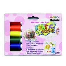 6컬러세트 옷그림펜