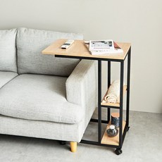 럭스 이동식 멀티 테이블, 02.멀티테이블_오크