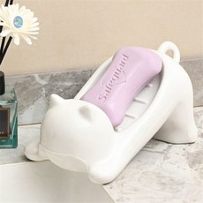 노엘세상 고양이모양 비누홀더
