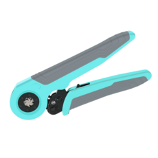 전문가용 펜홀압착기6각 10-6 최신형 페룰 페놀 ferrule 핀 커넥터 터미널, 1개, 육각 색상(그린+그레이)