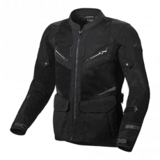 MACNA AEROCON 防摔衣 長版多功能休旅騎士外套, 黑 #101