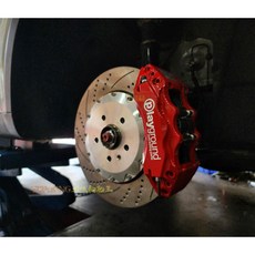 土城輪胎王 PLAYGROUND 遊樂園 紅色大六鍛造卡鉗 MG HS 330MM 345MM 356MM, 1個