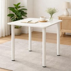 아트박스/가구느낌 히퍼책상 컴퓨터 1인 컴퓨터 학생테이블 700x500, 화이트화이트