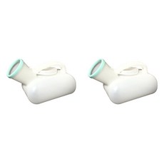 떼루와 남성용 휴대용 캠핑 차박 여행 간병 간이 소변기 1000ml x 2p, 화이트