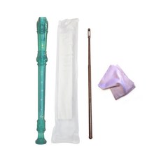 야마하 소프라노 리코더 YRS-20G 저먼식 + 악기천, 블루, 1개