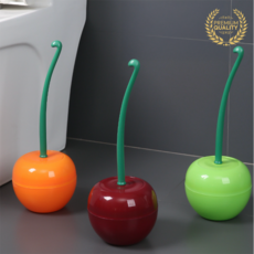 메종프랑스 체리솔 브러쉬 화장실 욕실 변기 청소용품, 1개, 하와이안 오렌지