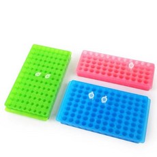 실험실 플라스틱 양면 원심 분리기 튜브 랙 24/32/60/80/96 구멍 0.5/1.5/2ml PCR /EP 선반 1 개, 01 96 holes