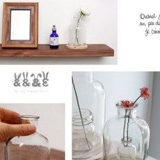 컨츄리 유리화병 중 사무실 엔틱 빈티지 미니어쳐 데스크테리어 장식소품