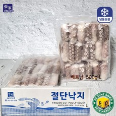 냉동 절단낙지 3kg (베트남 태국), 1개, 절단낙지[베트남 3kg] L (MD추천)