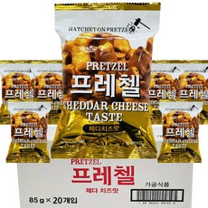 프레첼 체다치즈맛 85g, 20개