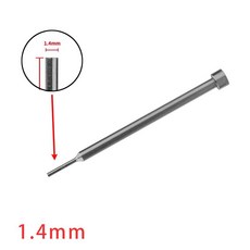 열쇠 수리공용 핀분리 교체용 플립 폴딩, 1개, 제거 1.4mm 망치헤드