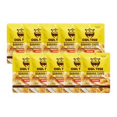 오울트리 바나나칩 오리지널 10개, 60g