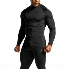 [테슬라]테슬라 사계절 자외선차단 런닝복 베이스레이어 터틀넥 이너웨어_F 3075102